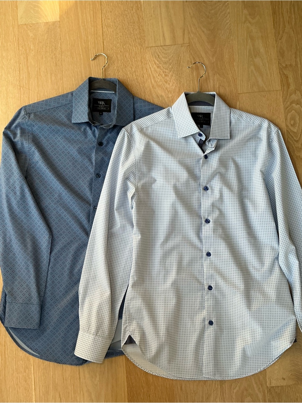 WRK Work.Rest.Karma 2 Pack Size 15 LS Button Down Classic Men’s Shirts